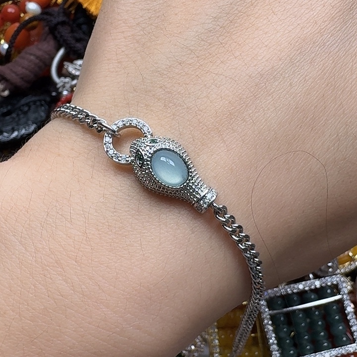 翡翠未镶嵌项链翡翠