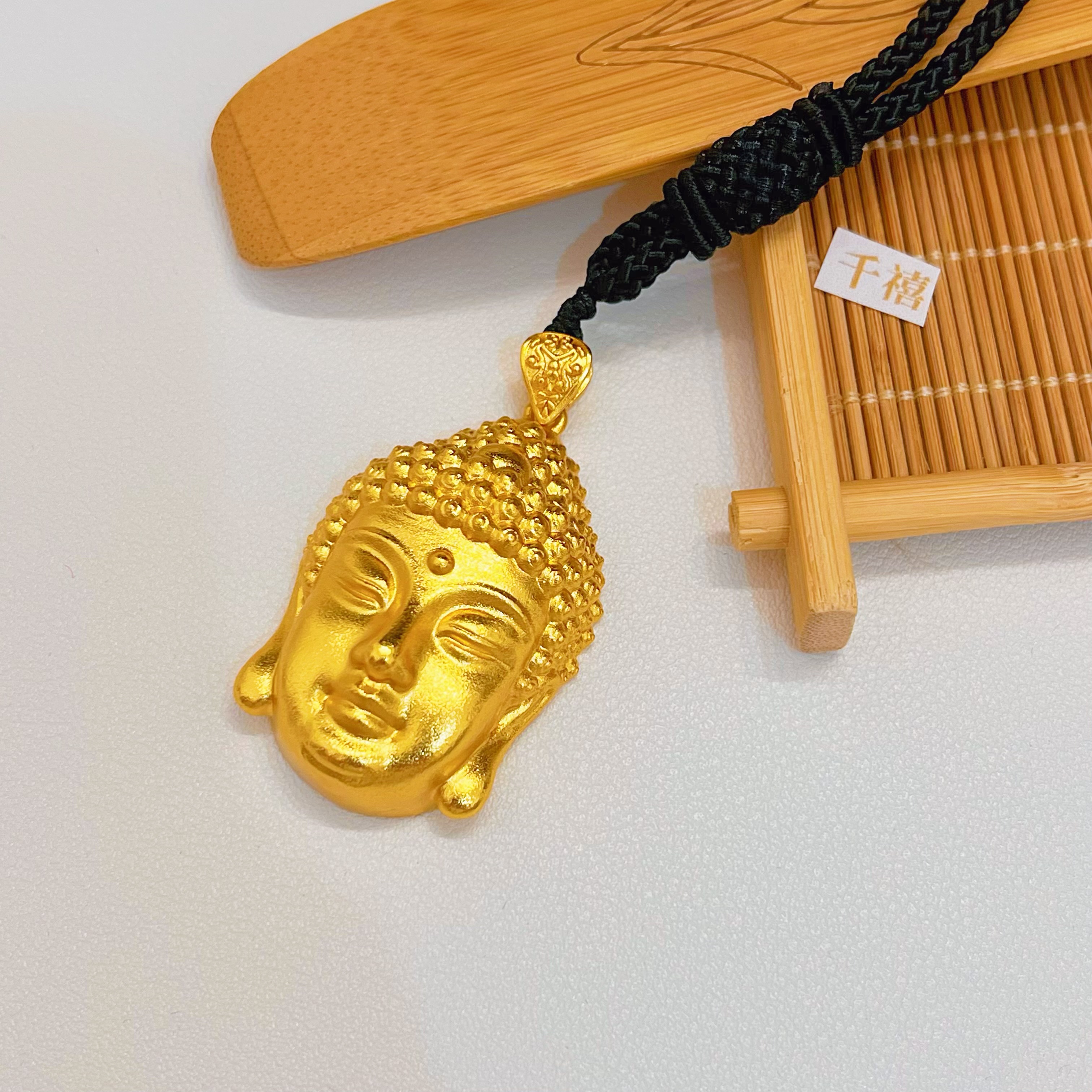 合金吊坠 线下同款古法大号佛头吊坠 时尚大佛头传承项坠