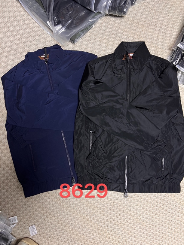 8629 老伙计立领小马刺绣外套