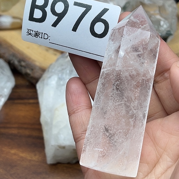 珠宝半成品未镶嵌水晶默认微瑕