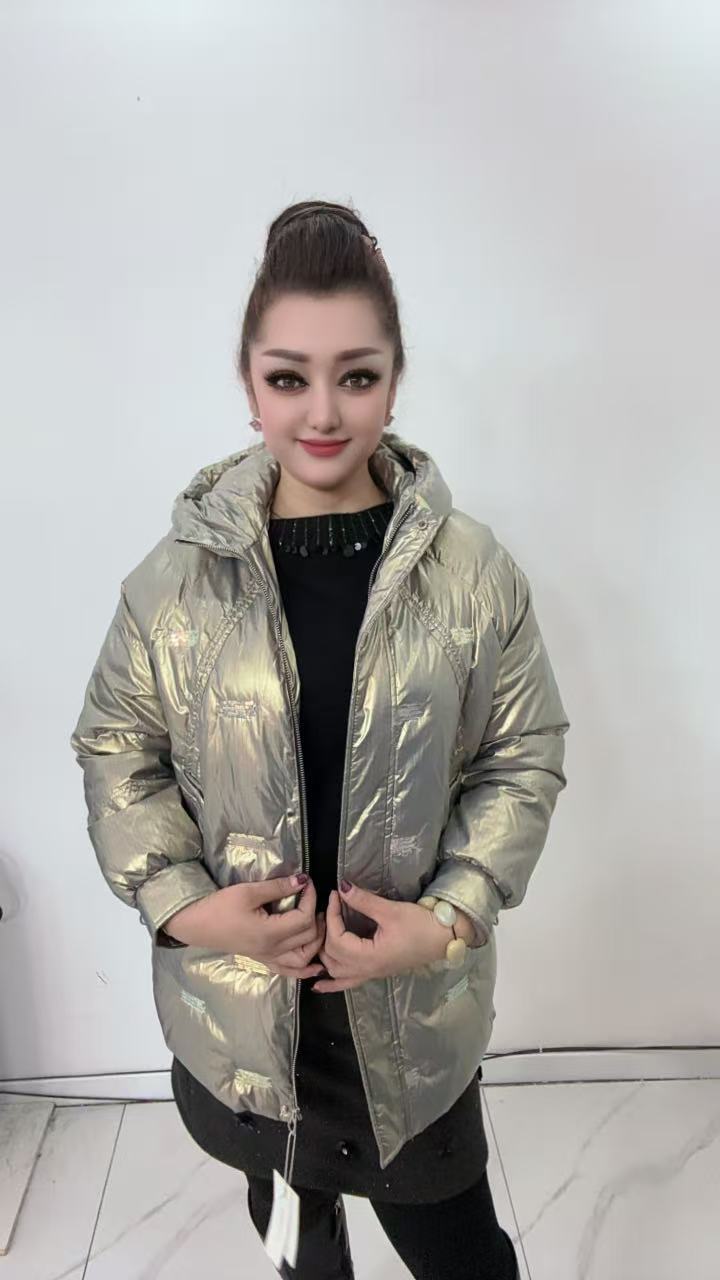 连帽宽松见外包装压花字母加厚百搭运动保暖  002