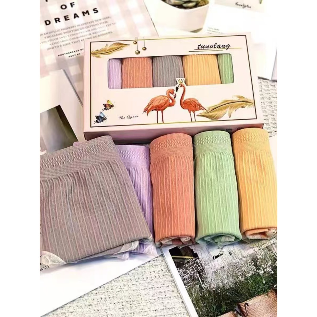 9459透气舒适女士内裤