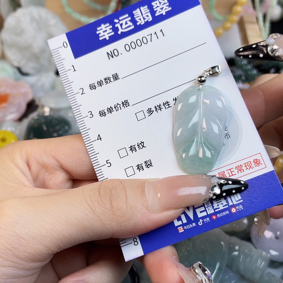 翡翠未镶嵌颈饰Hhh