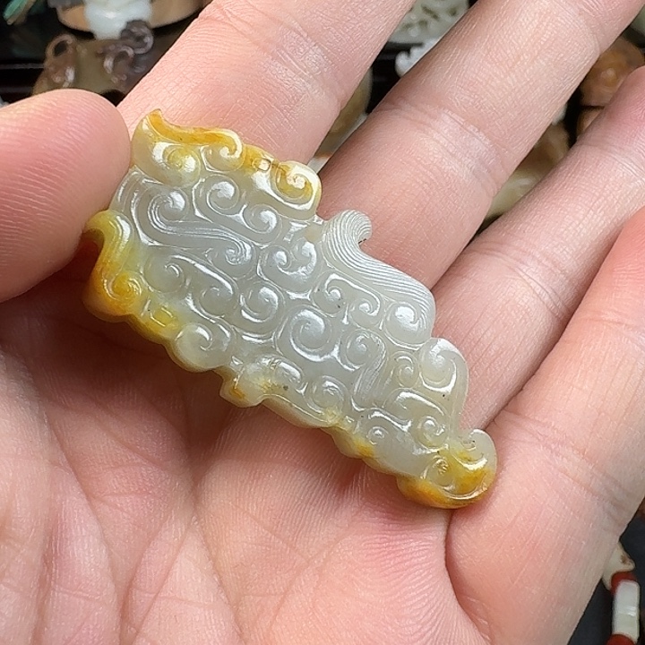 和田玉（糖玉）未镶嵌挂件