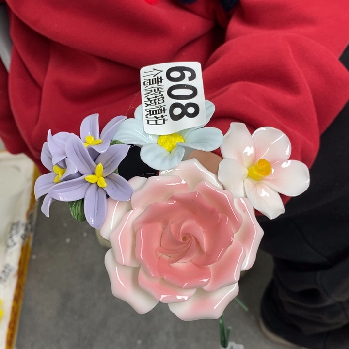 陶瓷我家花花真好看