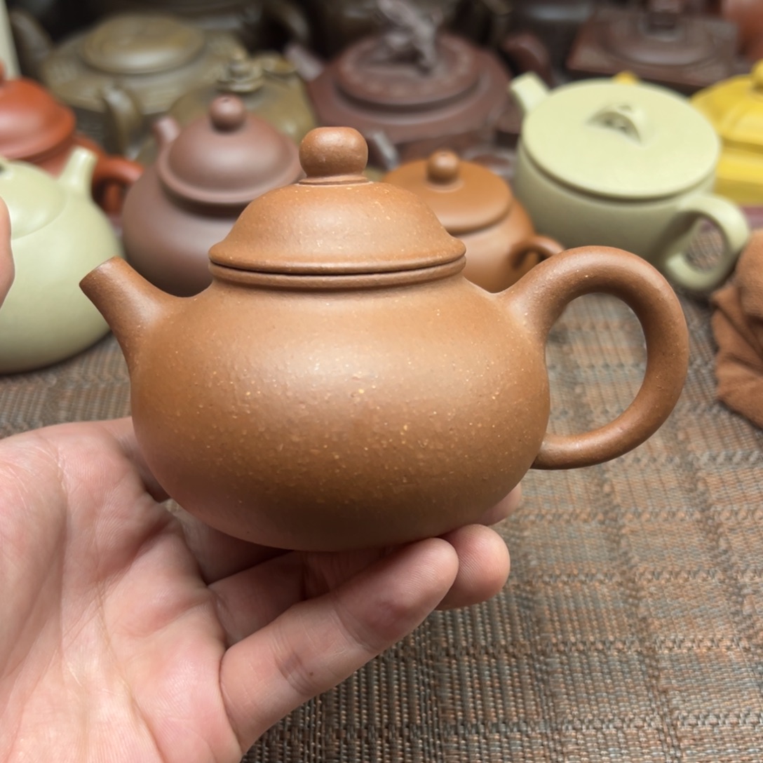 紫砂茶壶宜兴原矿紫砂壶160毫升容量