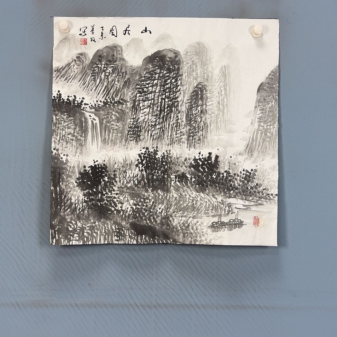 国画423 牡丹仙子好可爱