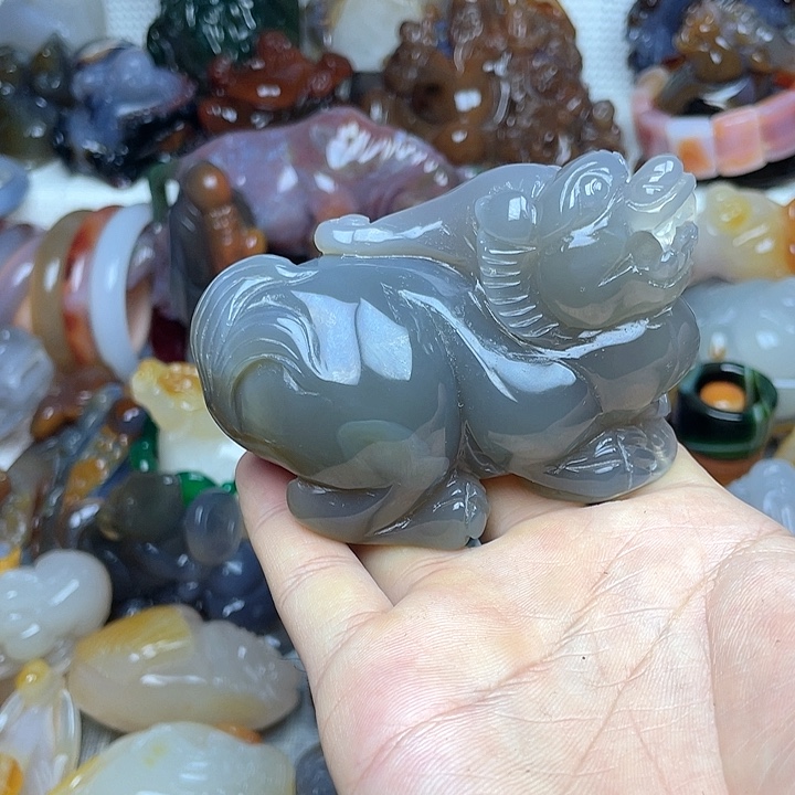 玛瑙/玉髓饰品未镶嵌爱*客