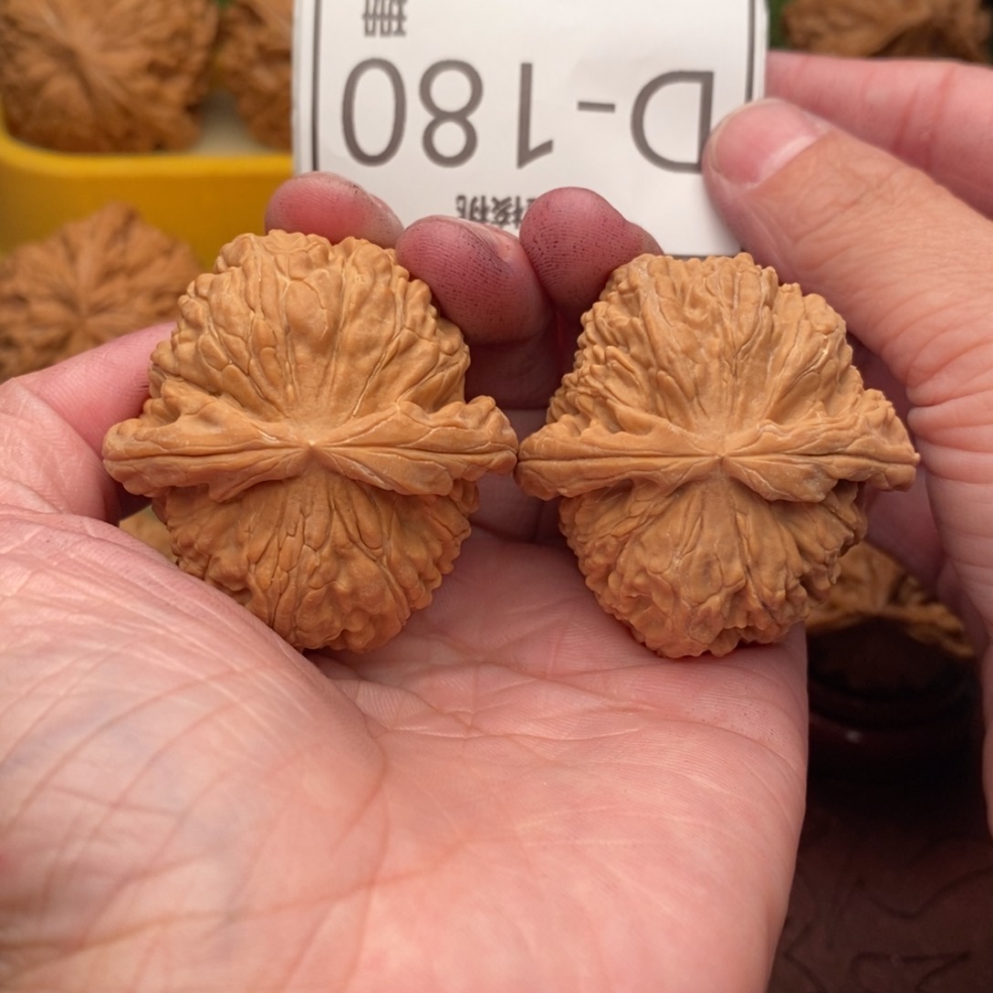 文玩核桃把件球白41