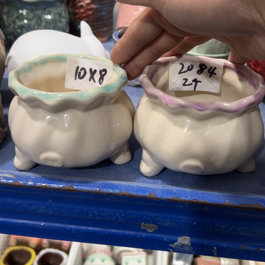 陶瓷多肉小花盆@@2084