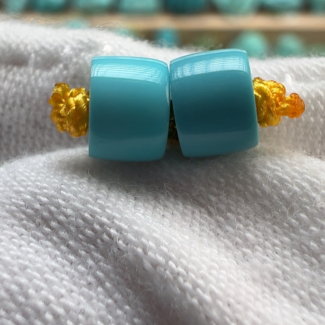 绿松石未镶嵌配饰5.4×3.9