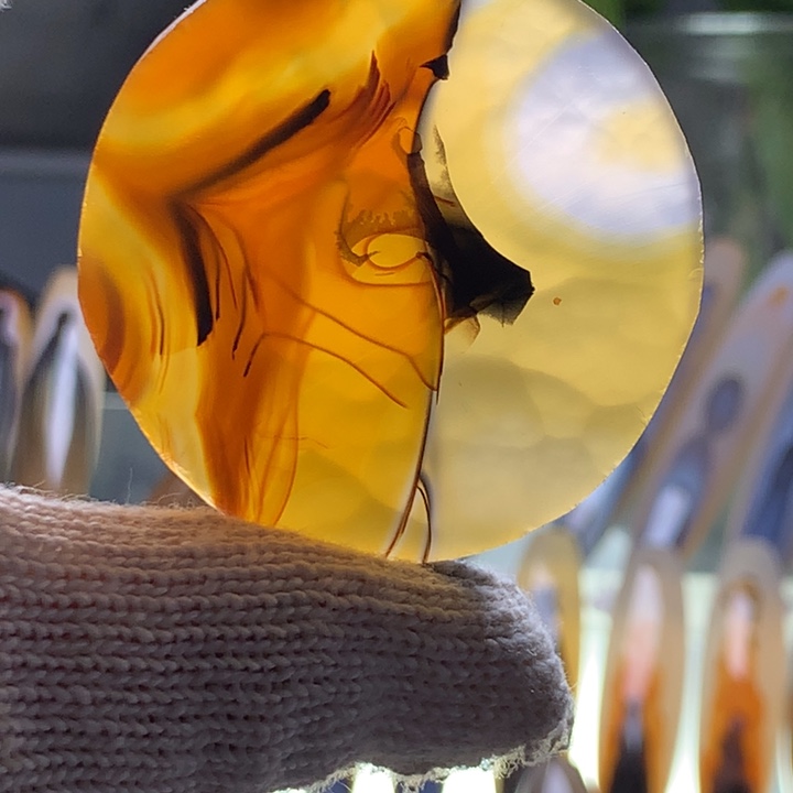 未镶嵌玛瑙/玉髓珠宝半成品164