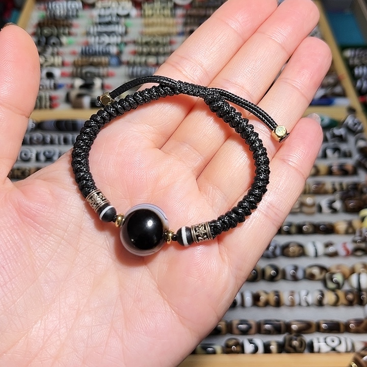 玛瑙/玉髓合金颈饰