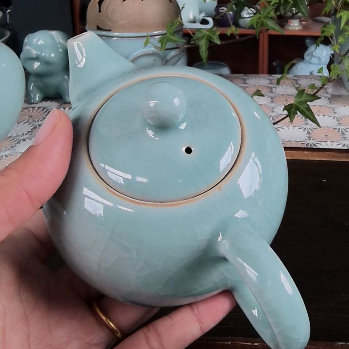 杯王*雨汝瓷西施壶微瑕