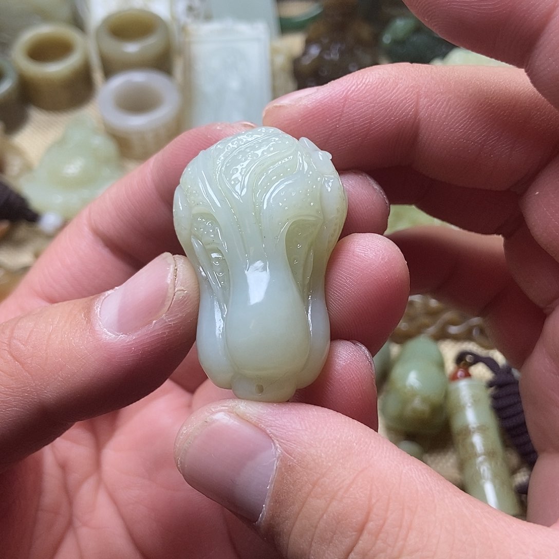 和田玉挂件未镶嵌