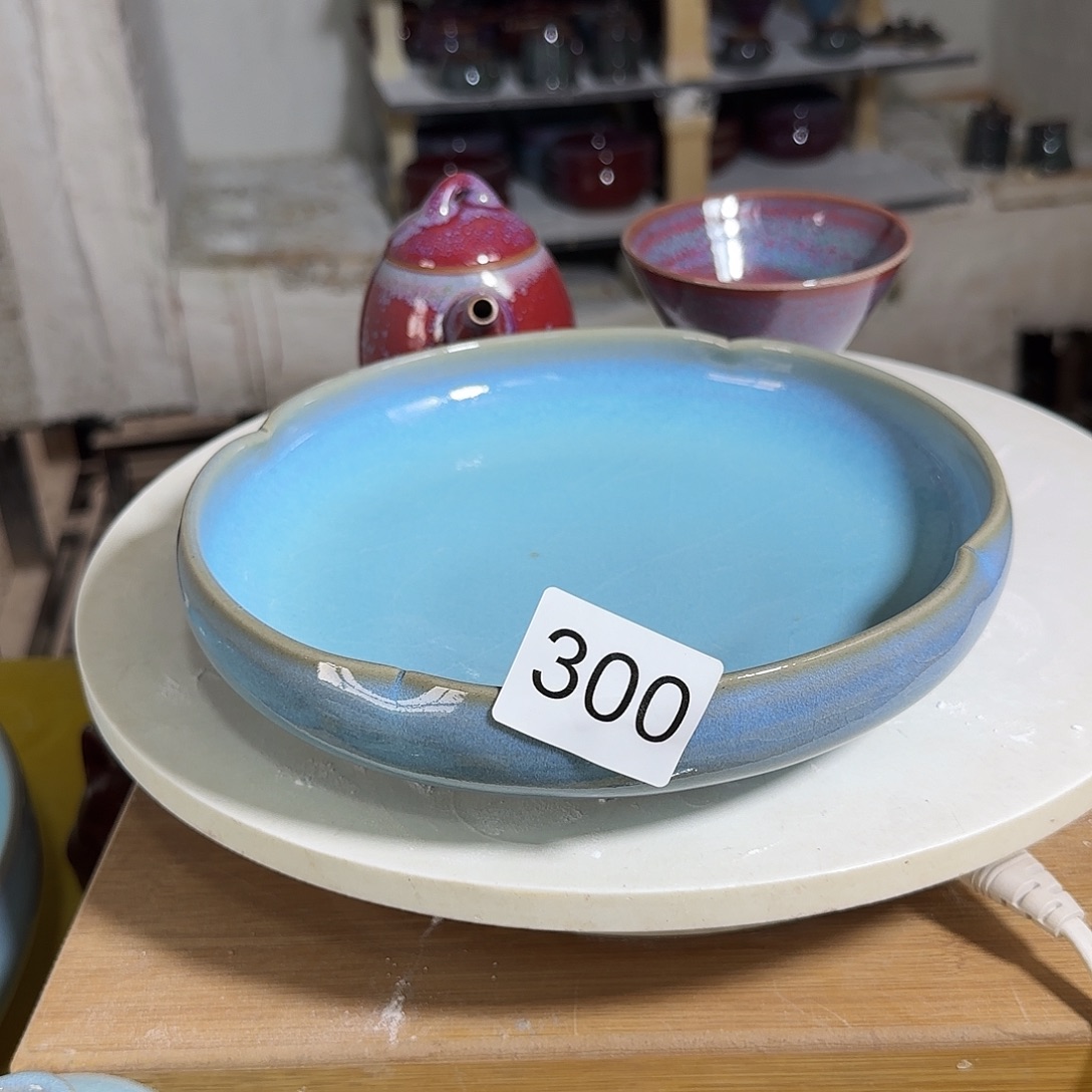 摆件陶郑家钧窑摆件