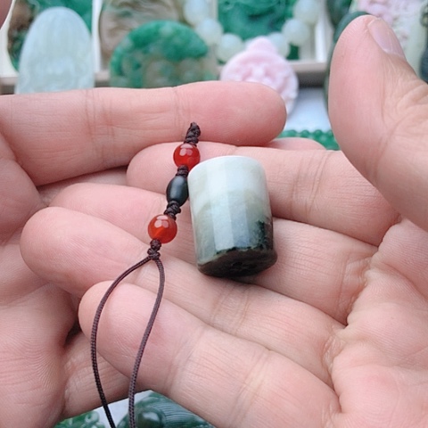 未镶嵌独山玉吊坠(不含链)樱*树