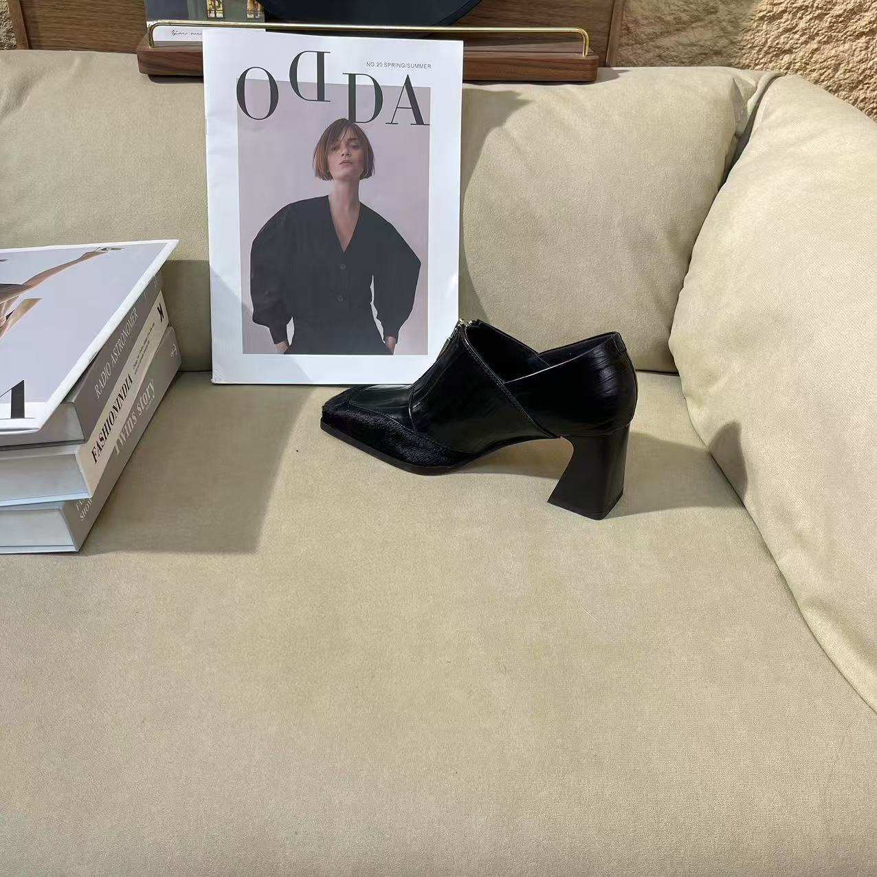 DJ时尚单鞋-A3569黑色