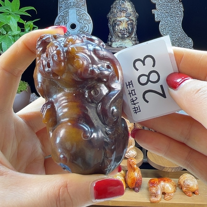 和田玉（糖玉）未镶嵌挂件