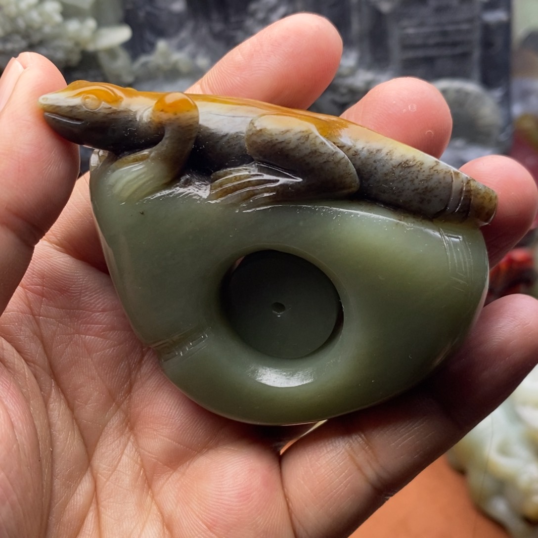 和田玉挂件未镶嵌