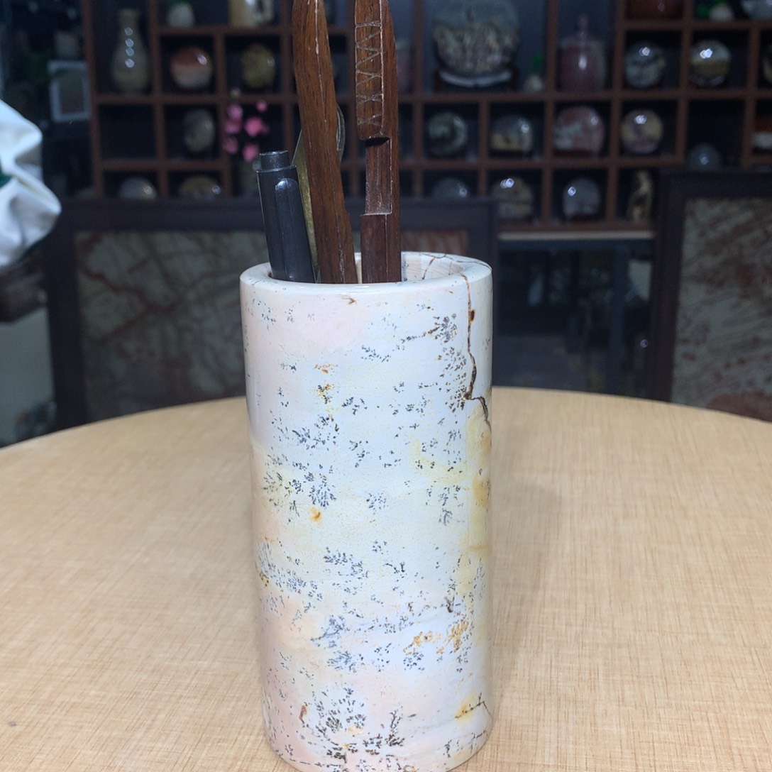 紫砂，广西国画石摆件，收藏观赏