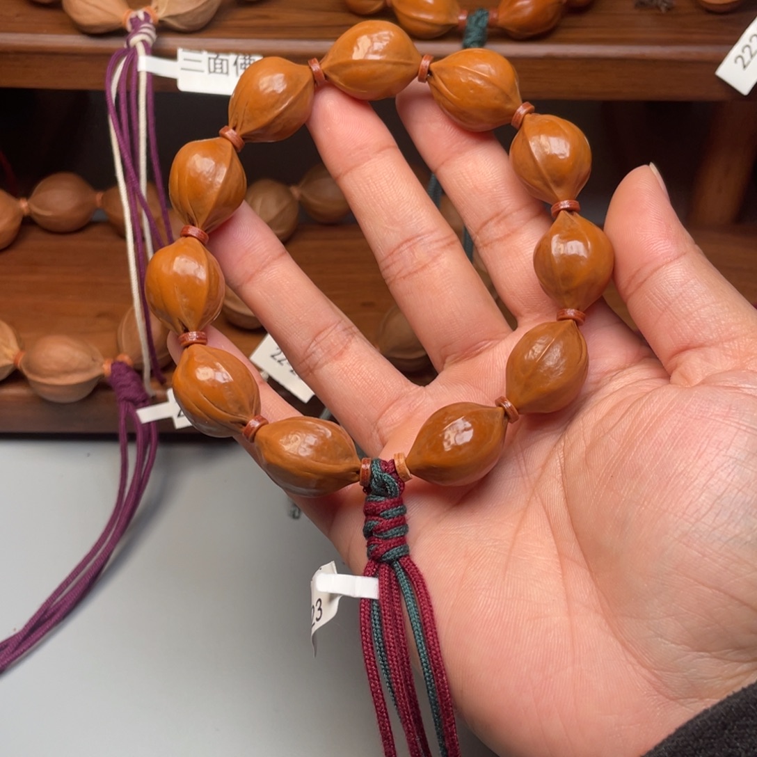 橄榄核手串/手链1723亮面款