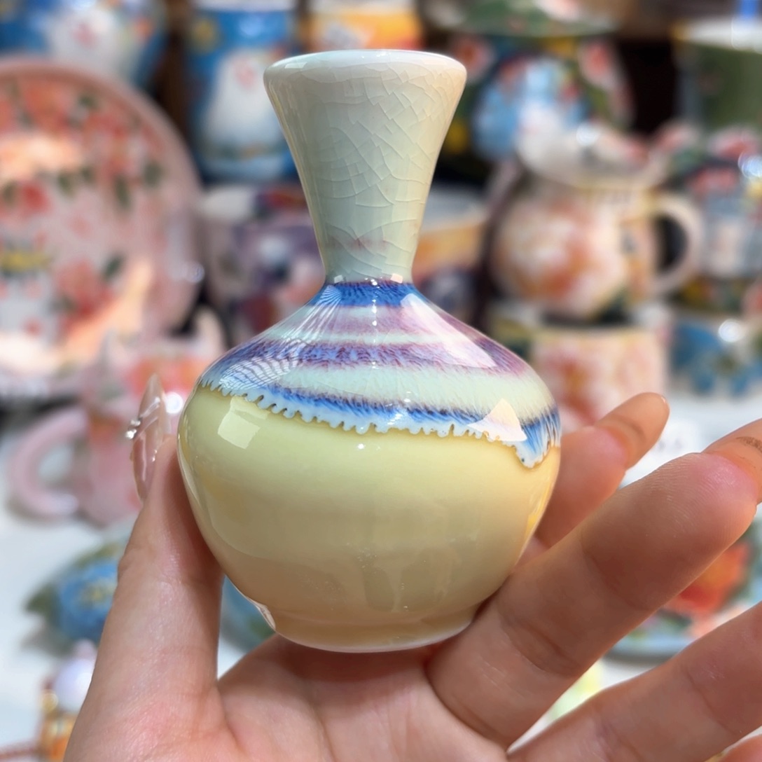 景德镇手绘高温釉下彩陶瓷茶具