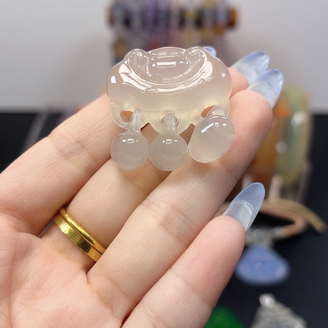 玛瑙/玉髓未镶嵌颈饰