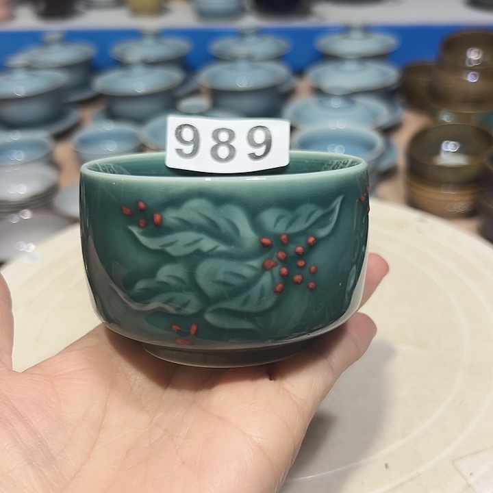 小米茶器龙泉青瓷