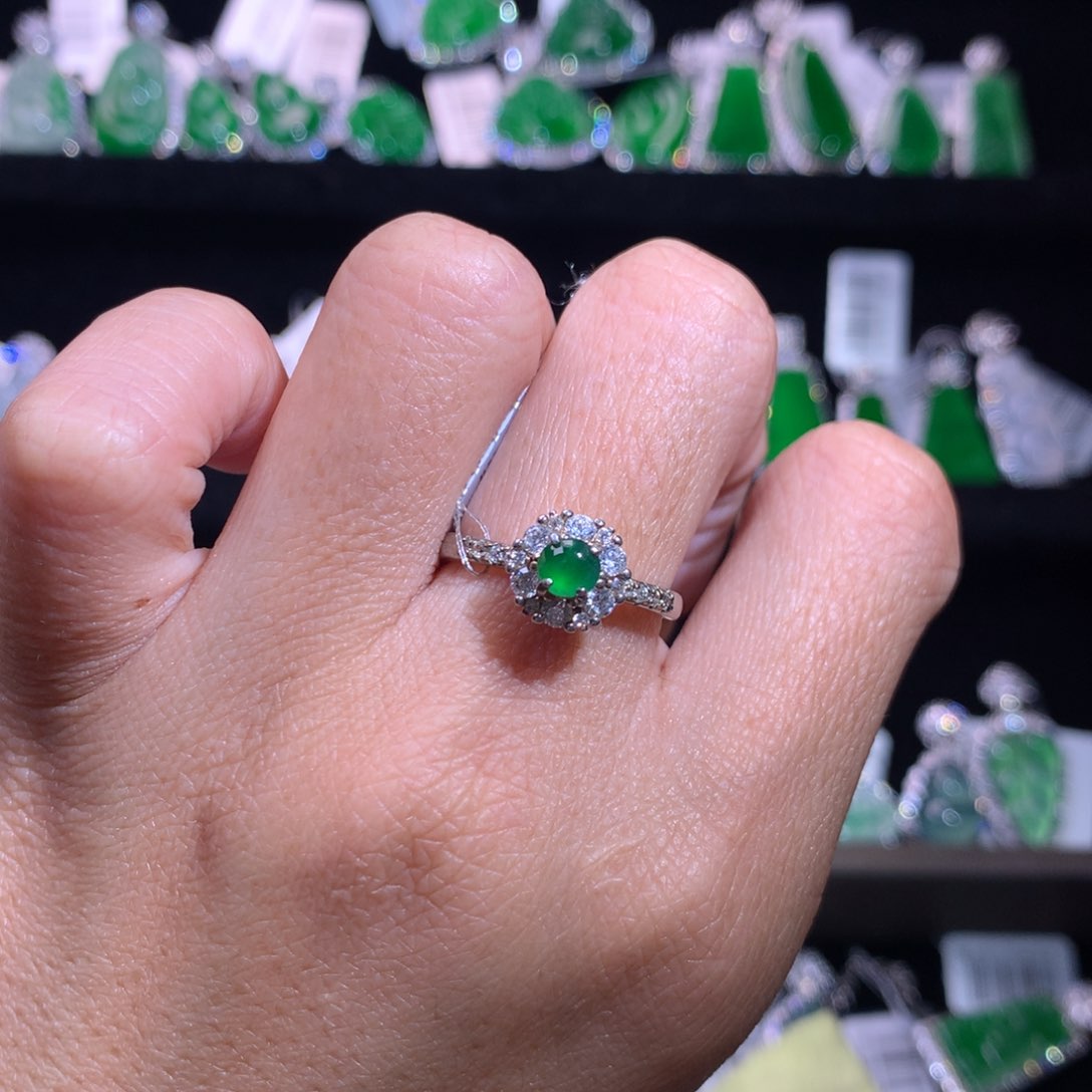 【闪购商品】未镶嵌戒指翡翠