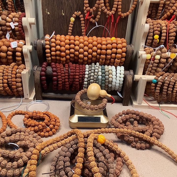 金刚菩提吊坠玉*风手持藏式盘龙