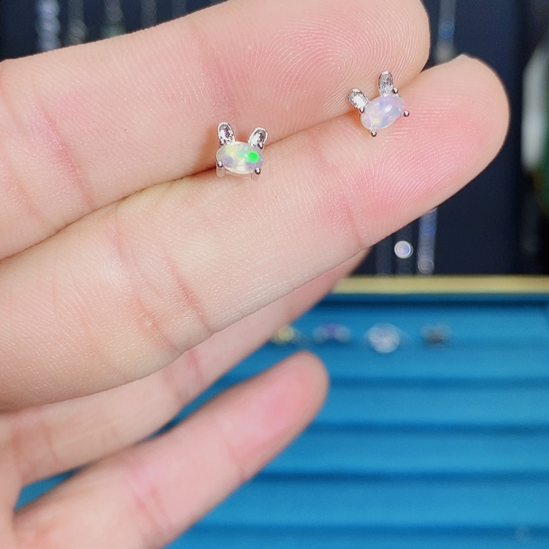 紫晶珠宝半成品银S925镶嵌