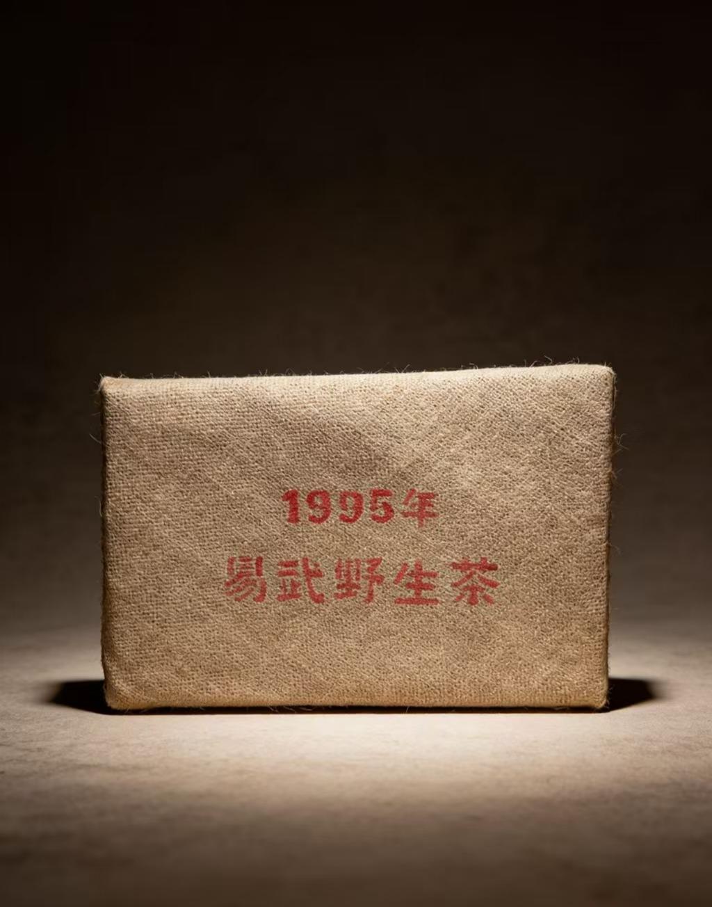 LY3082-1995年易武野生茶 熟茶2000g