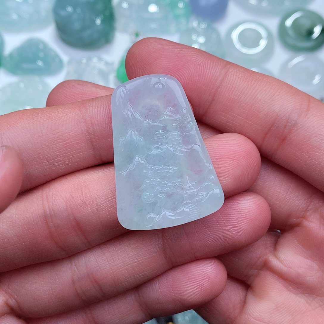 翡翠吊坠(不含链)未镶嵌