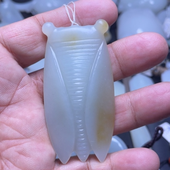 吊坠(不含链)未镶嵌和田玉
