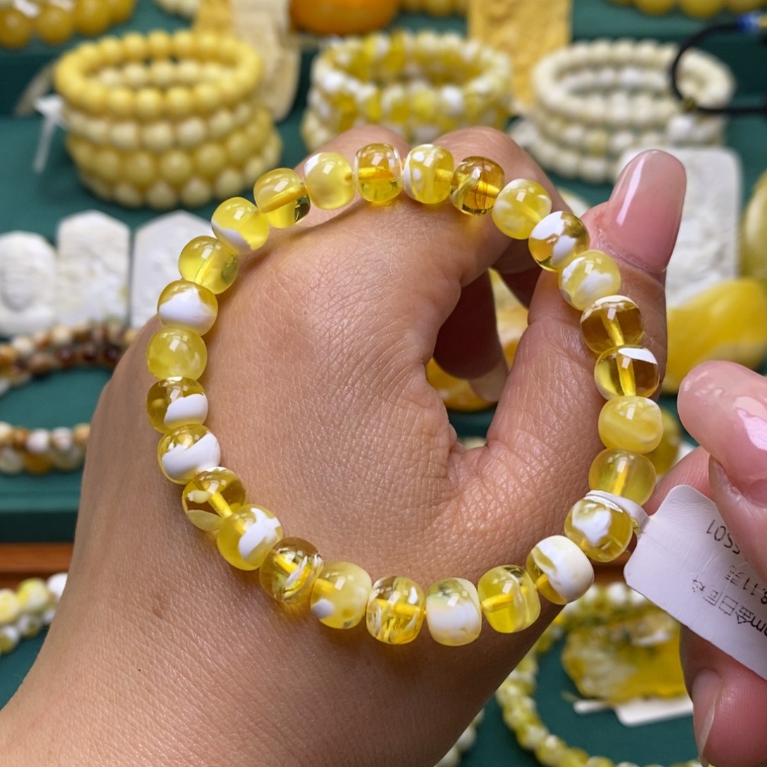 蜜蜡未镶嵌裸石8➕