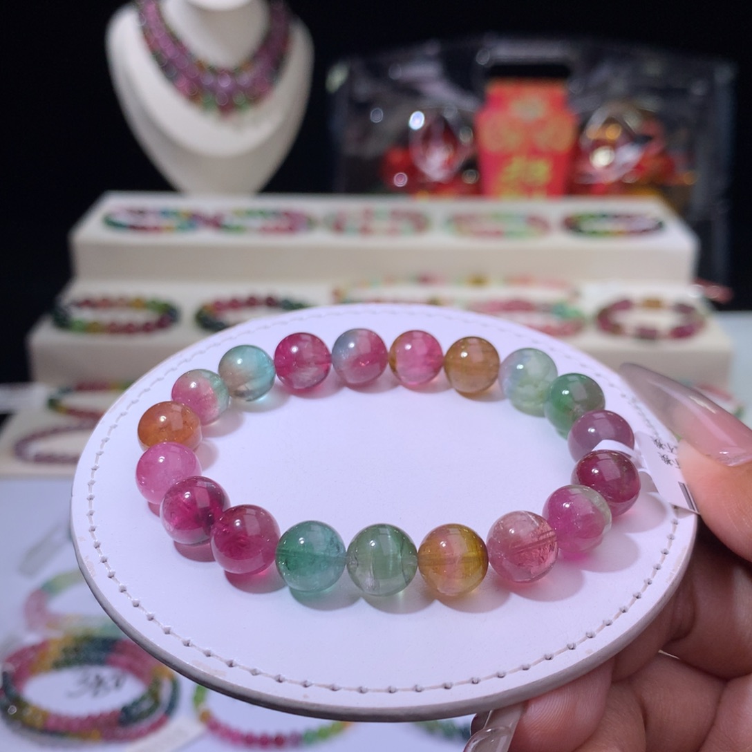 碧玺手链未镶嵌碧玺