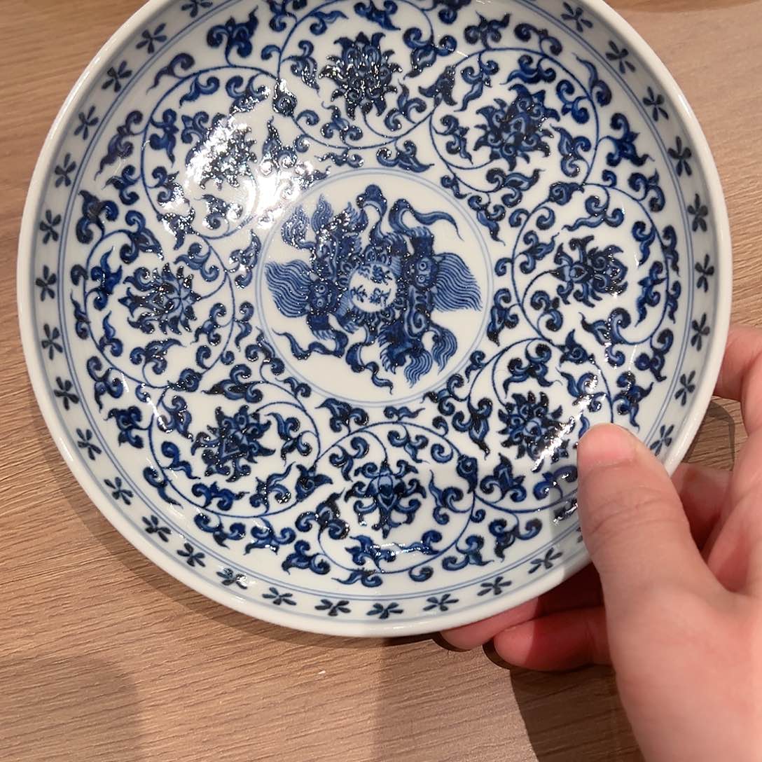 天**?景土造物缠枝壶承