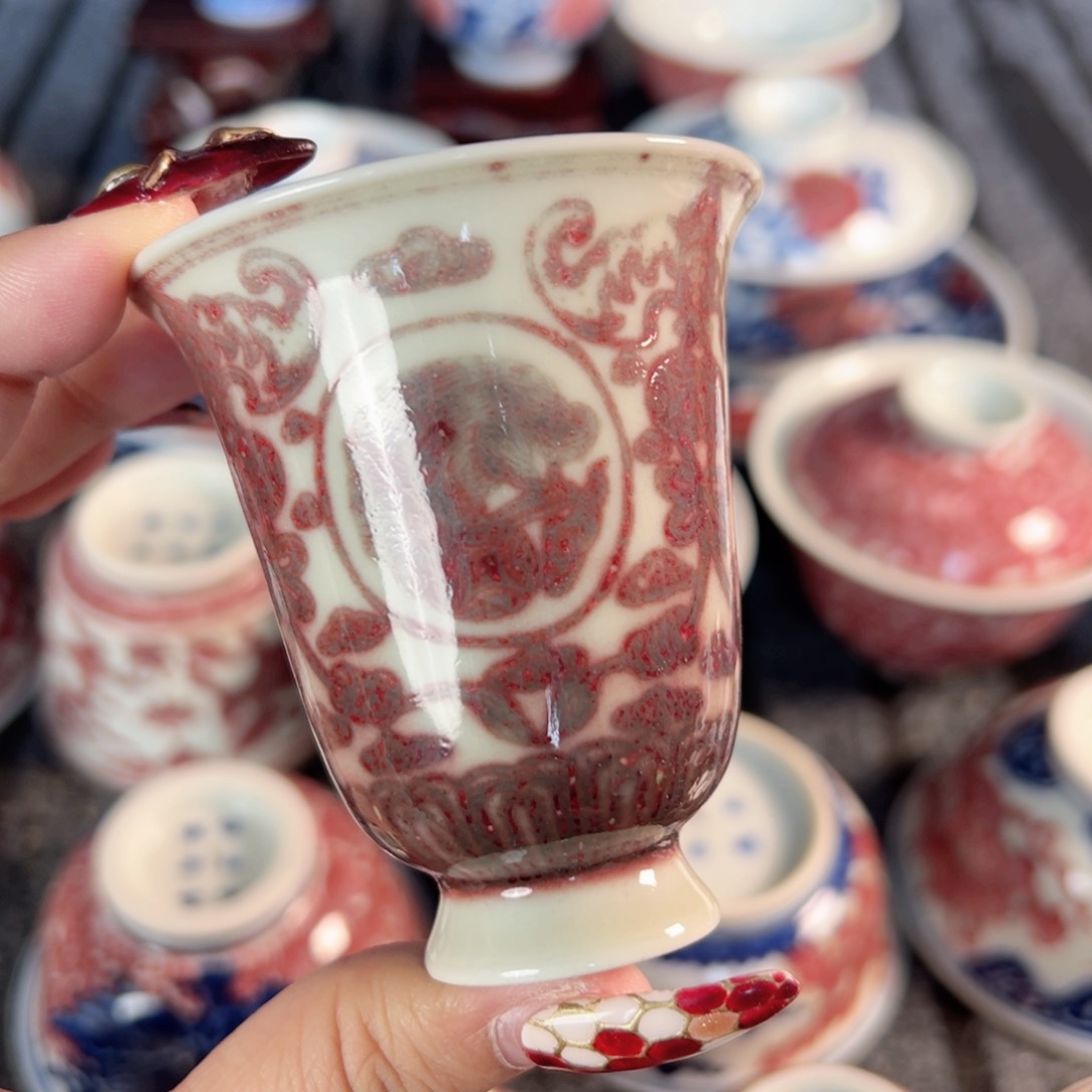 杯子景德镇毛仔柴窑主人杯