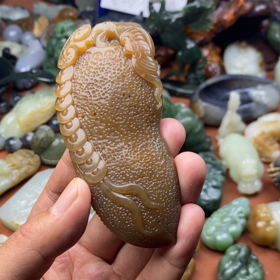 和田玉挂件未镶嵌