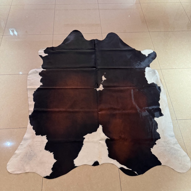 【本尼家】R44 230*200cm专拍牛皮地毯家用轻奢手工