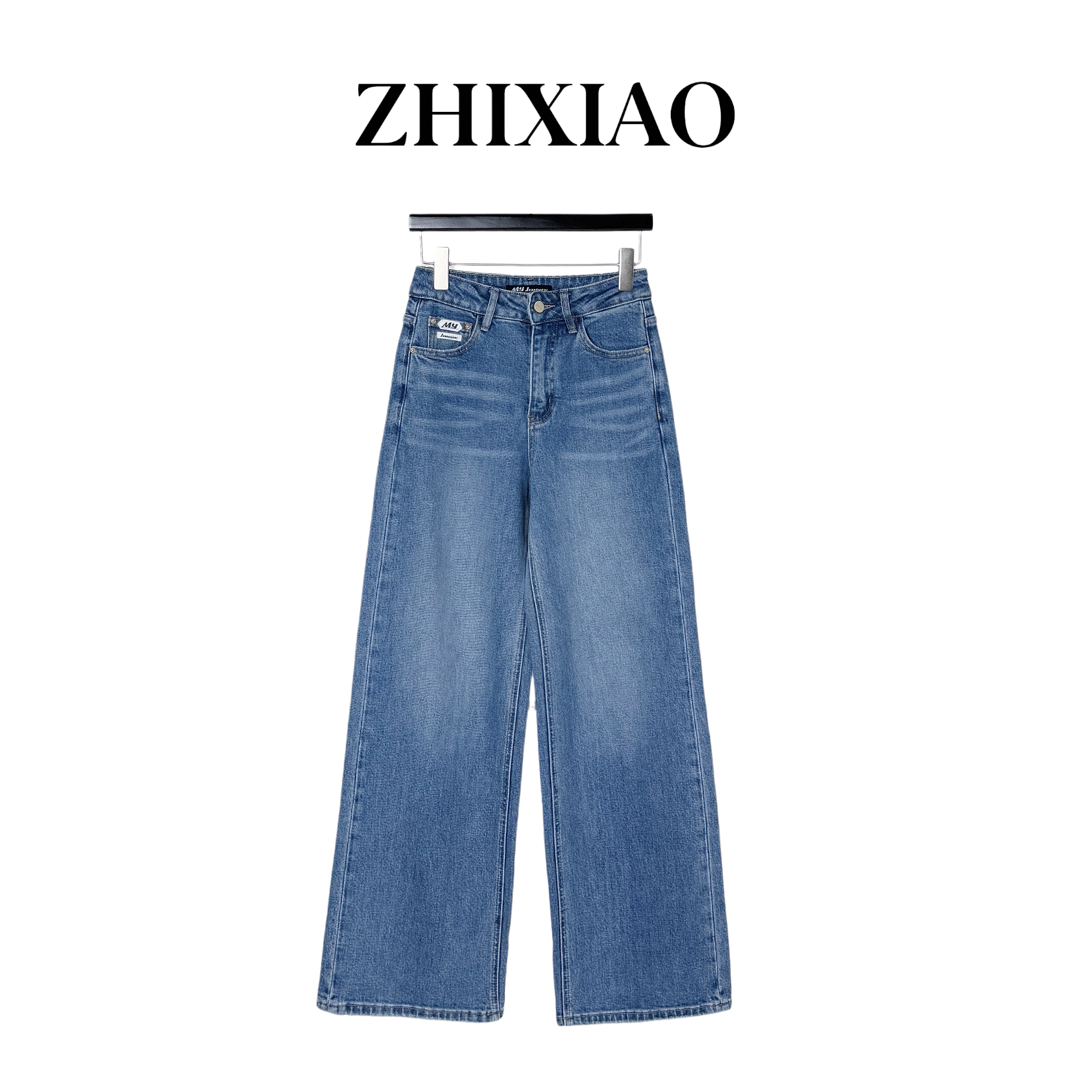 【ZHIXIAO】秋冬新款：极简牛仔裤70363