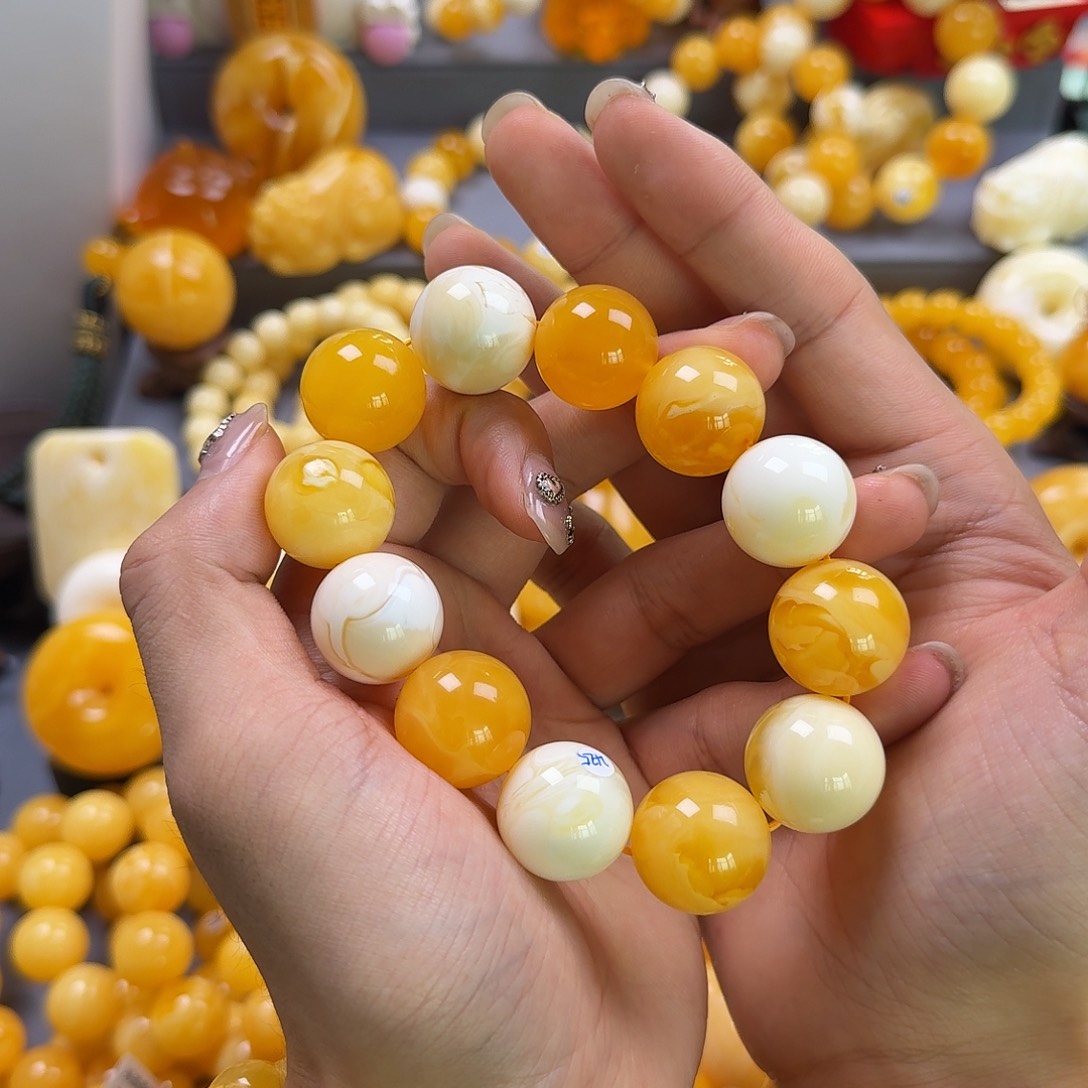 蜜蜡珠宝奇石未镶嵌20mm