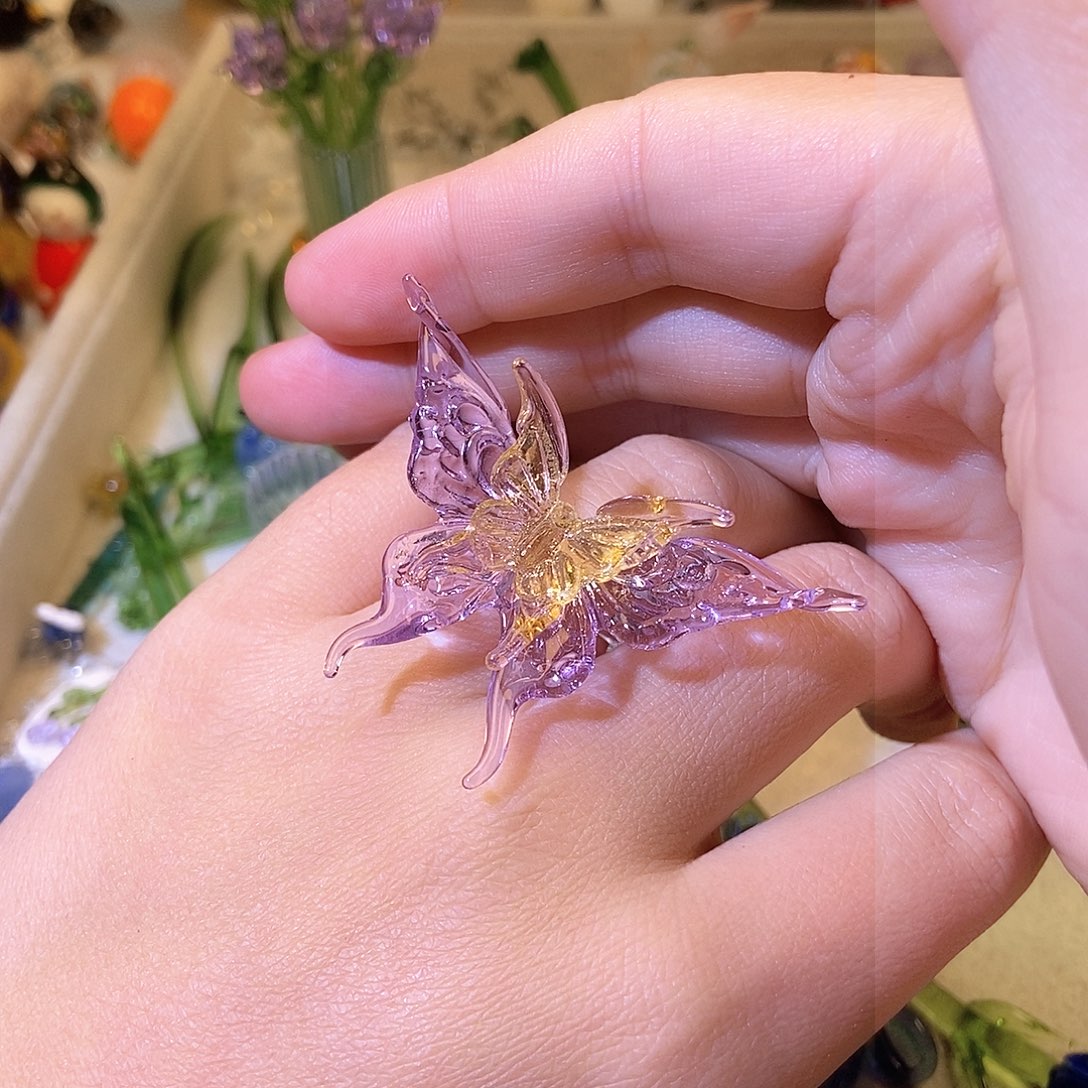 琉璃手工艺品紫金