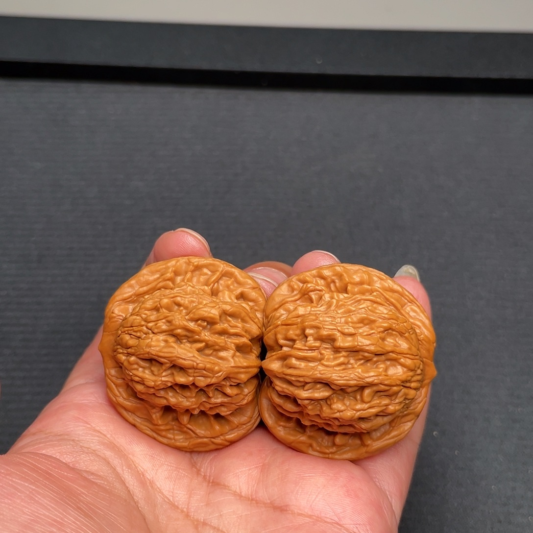 把件猴头核桃41×36全品粗筋虎头CN0286