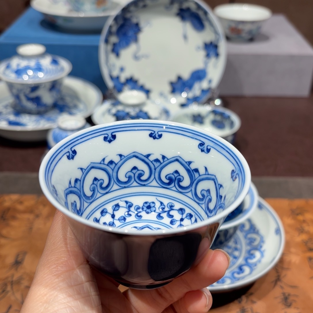 瓷片景德镇纯手工手绘