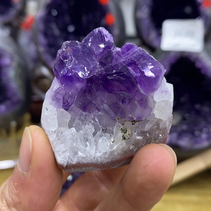 水晶紫水晶未镶嵌1206