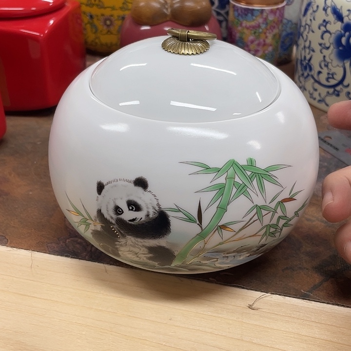 陶瓷罐密封罐茶叶罐储物罐