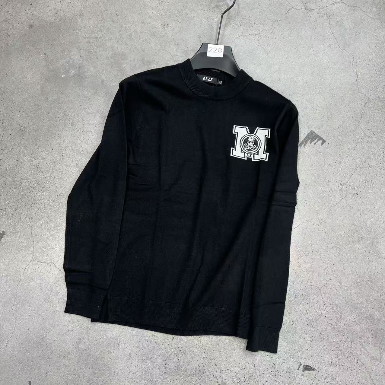 【雅痞专属】2025新款长袖时尚男士简约毛衣秋冬圆领针织衫103