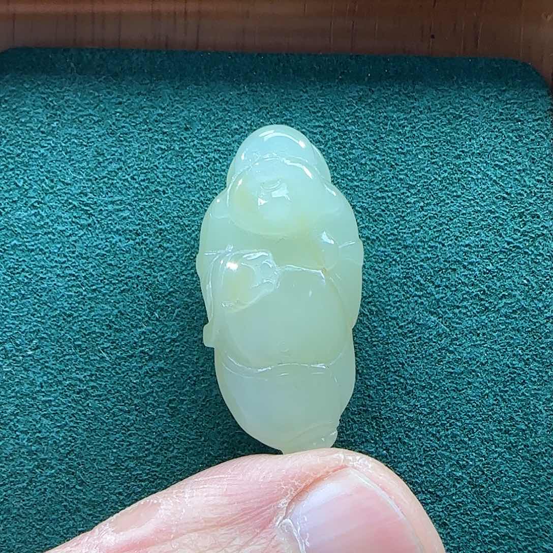 和田玉（糖玉）颈饰未镶嵌